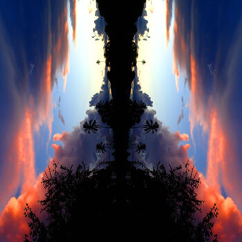 Arts numériques intitulée "Miroir-05" par Eben Kela, Œuvre d'art originale, Photo montage