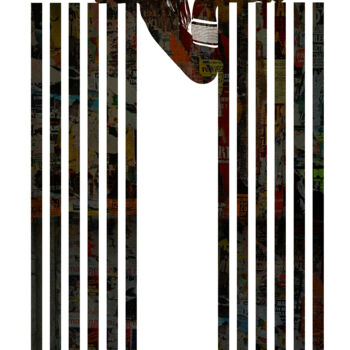 Arts numériques intitulée "Suspendue (Xpokela2)" par Eben Kela, Œuvre d'art originale, Photo montage