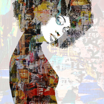Digital Arts με τίτλο "Afro Urban - Collec…" από Eben Kela, Αυθεντικά έργα τέχνης, 2D ψηφιακή εργασία