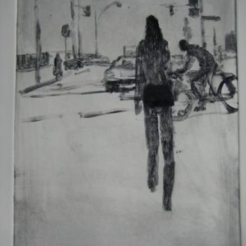 Malarstwo zatytułowany „Traffic 11” autorstwa Eb, Oryginalna praca