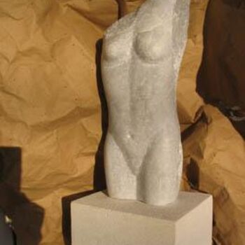 Sculpture titled "LA MUTANTE" by Bernard Lougarre, Original Artwork
