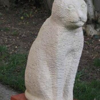 Sculptuur getiteld "RAMINAGROBIS 1er" door Bernard Lougarre, Origineel Kunstwerk
