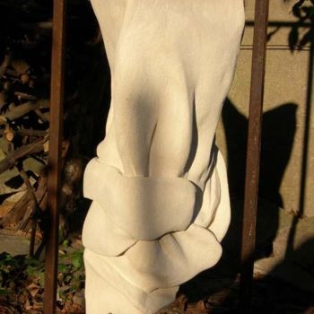 Sculpture titled "Mémoire virtuelle" by Bernard Lougarre, Original Artwork