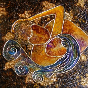Painting titled "fusion-2013-ed-smit…" by Ed Smite, Original Artwork, Oil