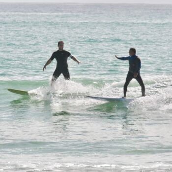 Photographie intitulée "Surf in Cadizfornia" par Eddy M., Œuvre d'art originale, Photographie non manipulée