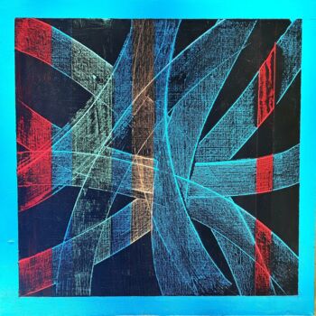 Painting titled "Infinies Possibilit…" by Eddy Savary, Original Artwork, Acrylic