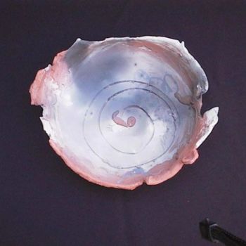 Скульптура под названием "Spiral" - Eddy Van Meulebroeck, Подлинное произведение искусства