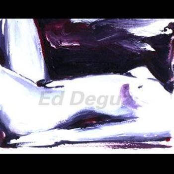 Painting titled "whiteseries 4" by Edeguz, Original Artwork