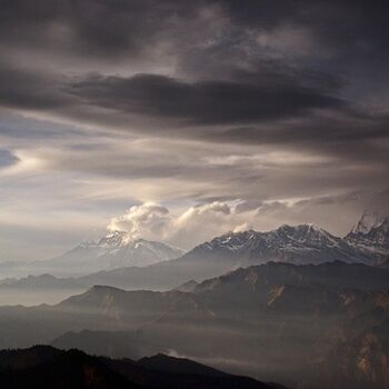 Photography titled "Himalayan Spirits" by Michael Edelstein, Original Artwork