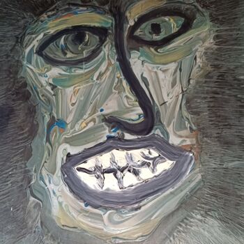 Malerei mit dem Titel "Al dente II" von Edgar Vieira, Original-Kunstwerk, Acryl