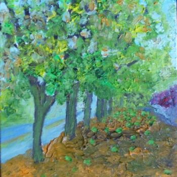 Pintura intitulada "Outono ( automn)" por Edgard Loepert, Obras de arte originais