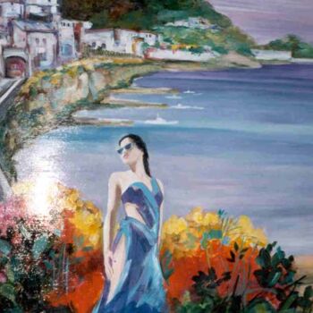 Painting titled "Marina" by Edgardo Gera, Original Artwork