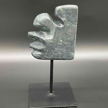 Sculpture titled "Fragments d'homme N…" by Edith Bk, Original Artwork, Stone