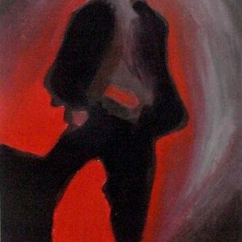 Картина под названием "Anonyme" - Edith Donc, Подлинное произведение искусства