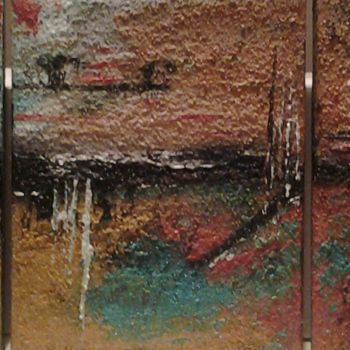 Malerei mit dem Titel "MEERLANDSCHAFT" von Edith Maurer, Original-Kunstwerk, Andere