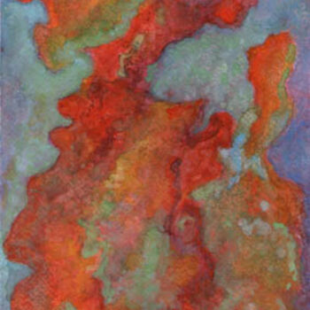 Pittura intitolato "La disolución" da Edith Fiamingo, Opera d'arte originale, Olio