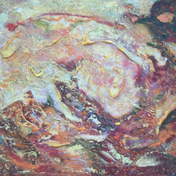 Pittura intitolato "Expansión" da Edith Fiamingo, Opera d'arte originale, Olio
