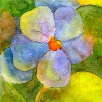 Pintura intitulada "Feliz  primavera" por Edith Fiamingo, Obras de arte originais, Óleo