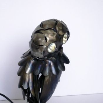 Sculpture titled "OWL" by Editvarbanova, Original Artwork