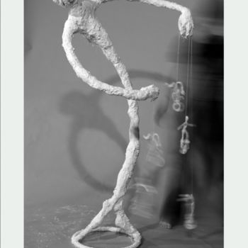 Escultura titulada "Papantla" por Edna Cantoral Acosta, Obra de arte original