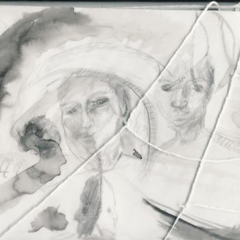 Drawing titled "para la instalación…" by Edna Cantoral Acosta, Original Artwork
