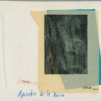 "Aprendiz de la lluv…" başlıklı Tablo Edna Cantoral Acosta tarafından, Orijinal sanat