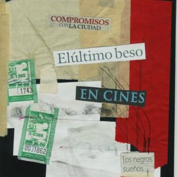 Drawing titled "en_cines...1.jpg" by Edna Cantoral Acosta, Original Artwork