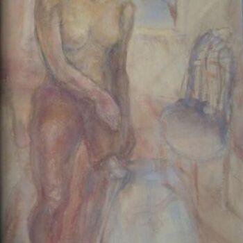 Pintura intitulada "Desvestirme" por Edna Cantoral Acosta, Obras de arte originais