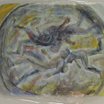 Pintura intitulada "Camino esfera" por Edna Cantoral Acosta, Obras de arte originais