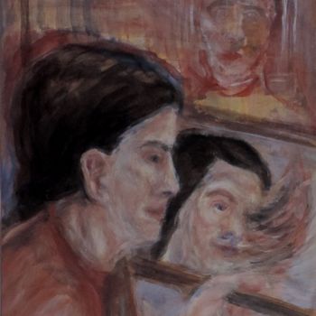 Pittura intitolato "Torbellino" da Edna Cantoral Acosta, Opera d'arte originale