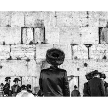 Photography titled "Western Wall" by Edoardo Oliva, Original Artwork, Digital Photography