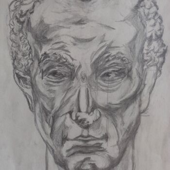 Dessin intitulée "Study from a realis…" par Edonista21, Œuvre d'art originale, Crayon