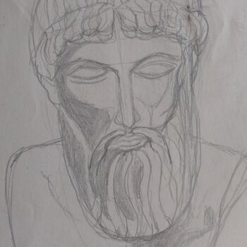 Drawing titled "Poseidon, copyright…" by Edonista21, Original Artwork, Pencil