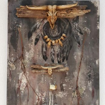 Κολάζ με τίτλο "Ritual" από Edgar Ortega Vazquez, Αυθεντικά έργα τέχνης