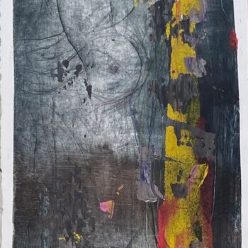 Obrazy i ryciny zatytułowany „A dream#5” autorstwa Eduard Belsky, Oryginalna praca, Akwaforta