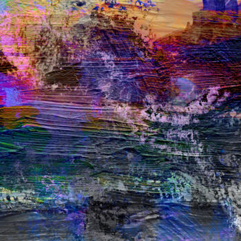 Цифровое искусство под названием "Абстрактная метамор…" - Эдуард Попков, Подлинное произведение искусства, 2D Цифровая Работа