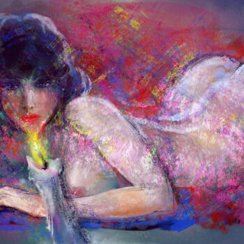 Arts numériques intitulée "Цвет желаний." par Eduard Popkov, Œuvre d'art originale, Peinture numérique