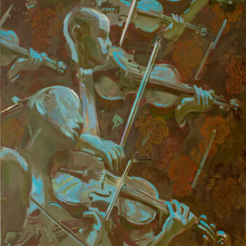 Peinture intitulée "Suites" par Eduard Potapenkov, Œuvre d'art originale, Huile
