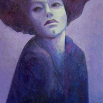 Pintura titulada "Donna Lila" por Eduard, Obra de arte original