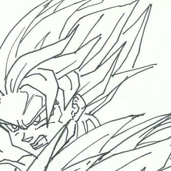 Dragon Ball Z Tribute 1980-1990 Saiyan G, Desenho por Eduardo Bustos  Segovia