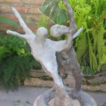 Sculpture titled "SANJUANEANDO" by Eduardo Meneses Claros, Original Artwork
