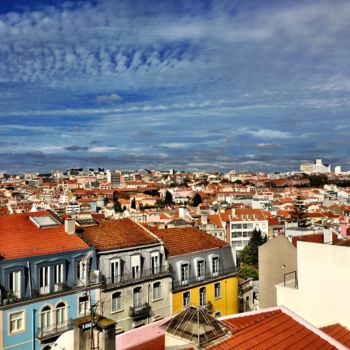 Fotografie getiteld "Lisboa" door Eduardo Ramírez, Origineel Kunstwerk