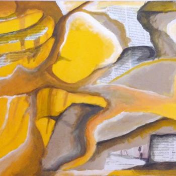 Pittura intitolato "amarelo.jpg" da Eduardo Costa Macedo Fernandes De Oliveira, Opera d'arte originale, Olio