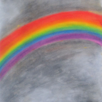 Pintura titulada "Arco Iris" por Eduardo Lima, Obra de arte original, Pastel