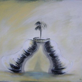 Painting titled "Clima" by Eduardo Yanes Hidalgo, Original Artwork