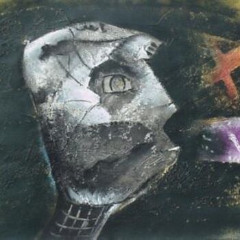 제목이 "El árbitro"인 미술작품 Eduardo Yanes Hidalgo로, 원작, 기름