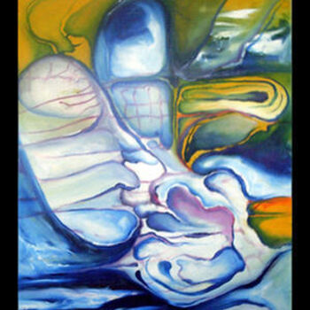 Painting titled "angel" by Eric Walton 9 / Edub9, Original Artwork