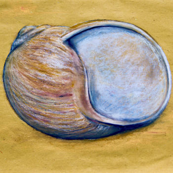 Malerei mit dem Titel "LOCKDOWN" von Daniel Rohrbach, Original-Kunstwerk, Pastell