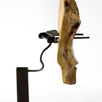 Escultura titulada "Listening the world" por Edu Luna, Obra de arte original, Media mixtos