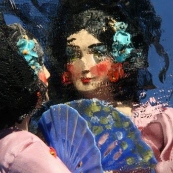Pintura titulada "Woman" por Harlovic, Obra de arte original, Pintura Digital Montado en Bastidor de camilla de madera